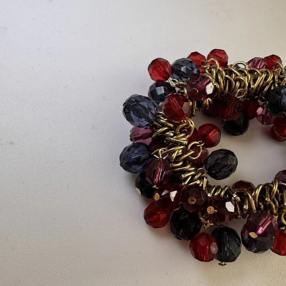 LOFT Women Girls Beaded Elasticated Bracelet New In Box With Tag - Picture 3 of 3